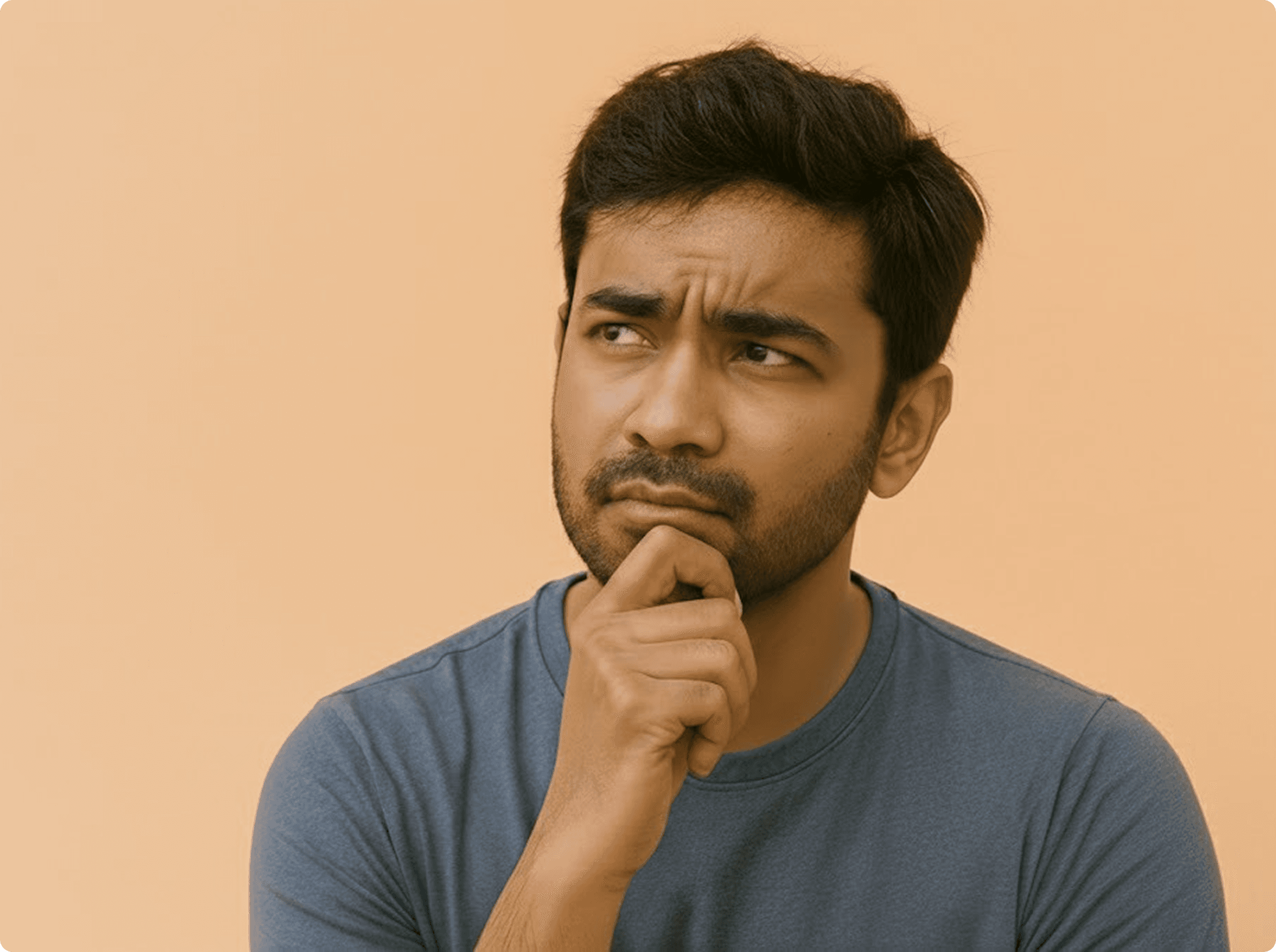 Man thinking